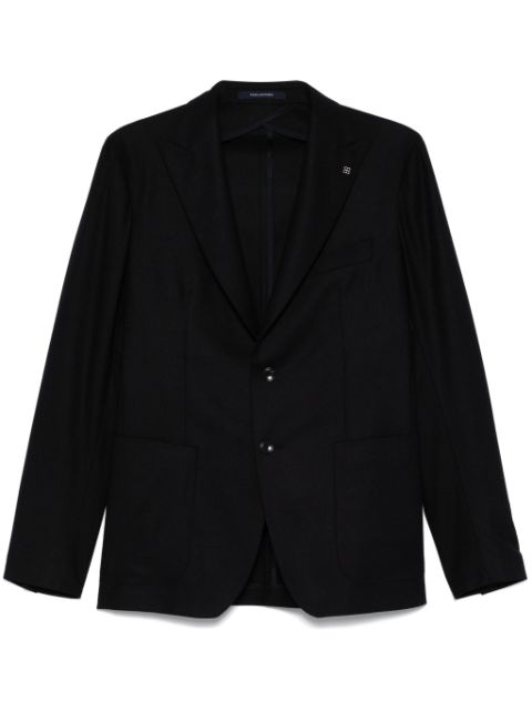 Tagliatore brooch-detail blazer Men