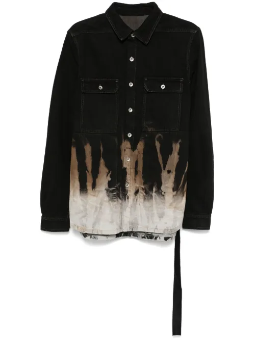 Surchemise en jean - Rick Owens DRKSHDW - Modalova
