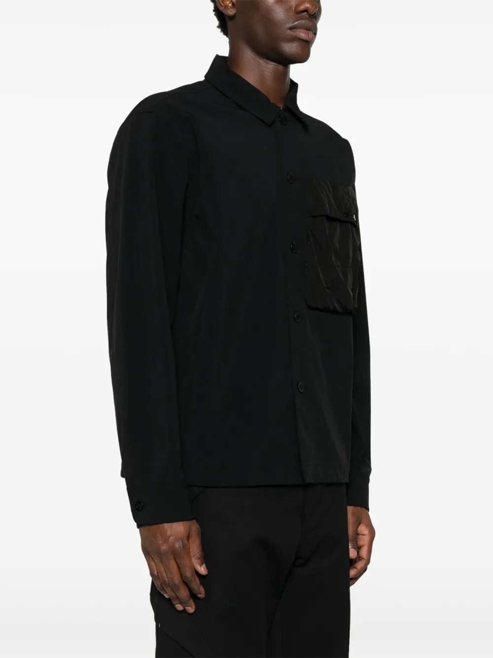 C.P. Company GD Shell shirtjack Zwart
