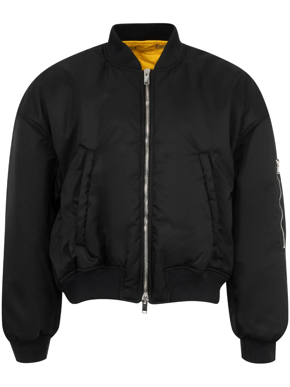 B1ARCHIVE cropped bomber jacket - Black