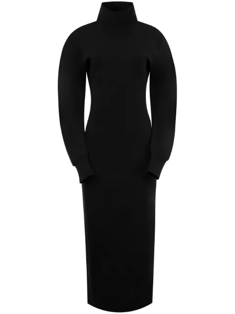 KHAITE Storm midi dress