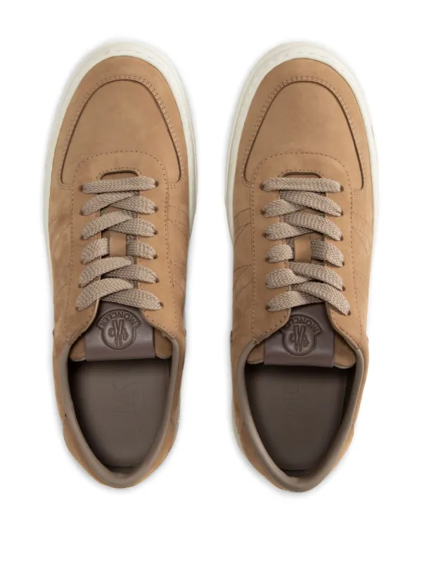 スニーカー MONCLER SS25 Moncler Sneakers Beige (K109A4M00100 M555223S) Beige Suede Lite Runner Sneakers - Moncler - Men | WE IN STYLE