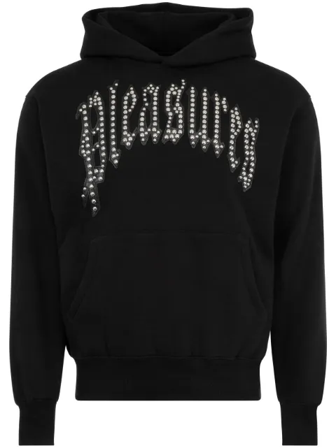 Pleasures hoodie Twitch Studded