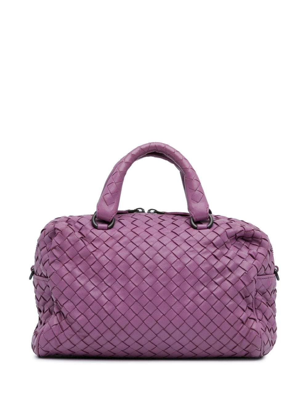 Bottega Veneta Pre-Owned 2012-2023 Intrecciato satchel - Paars