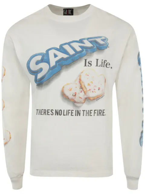 SAINT MXXXXXX x Shermer Academy long-sleeve T-shirt 