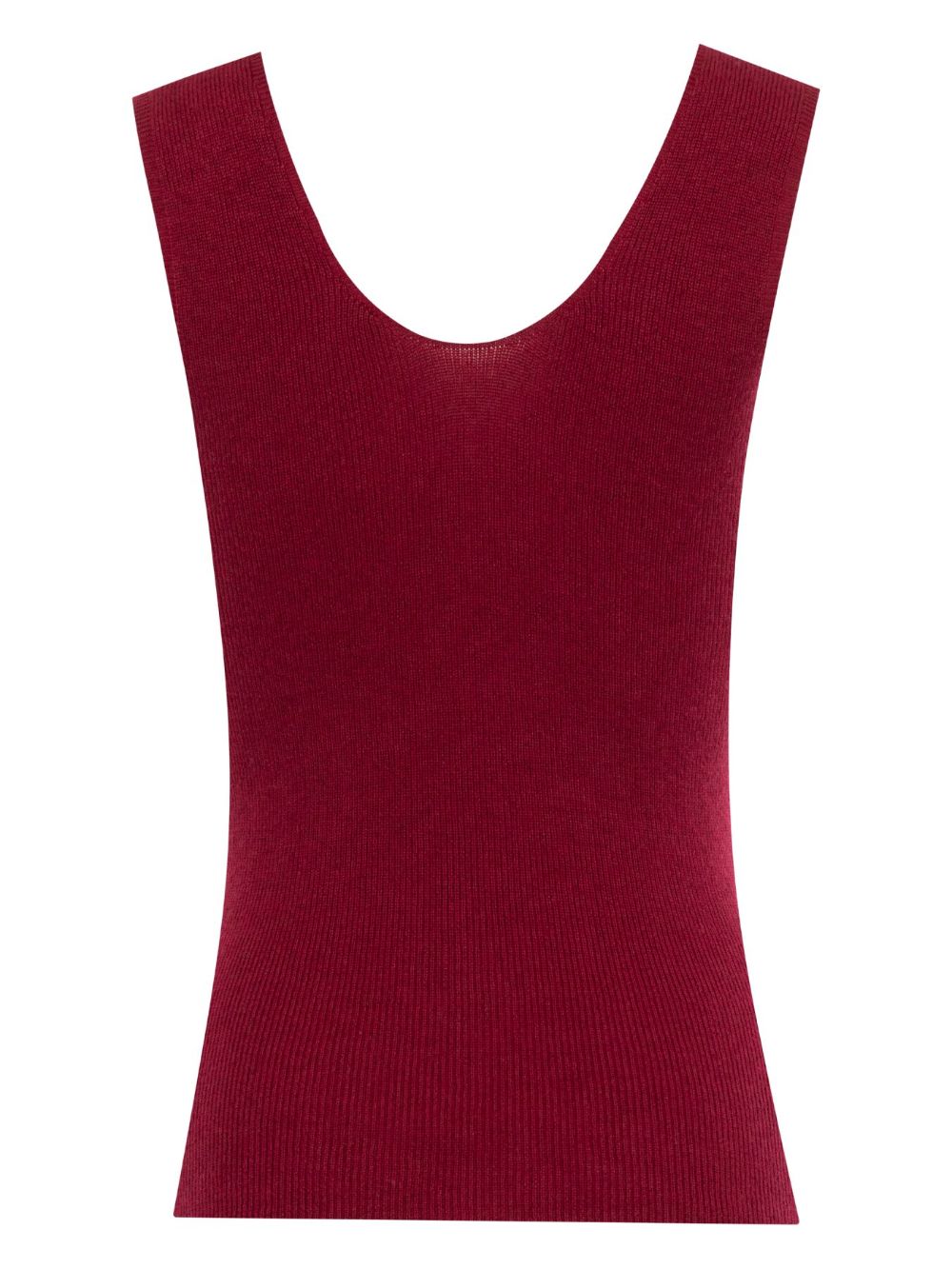 The Elder Statesman Delicash tank top - Rood