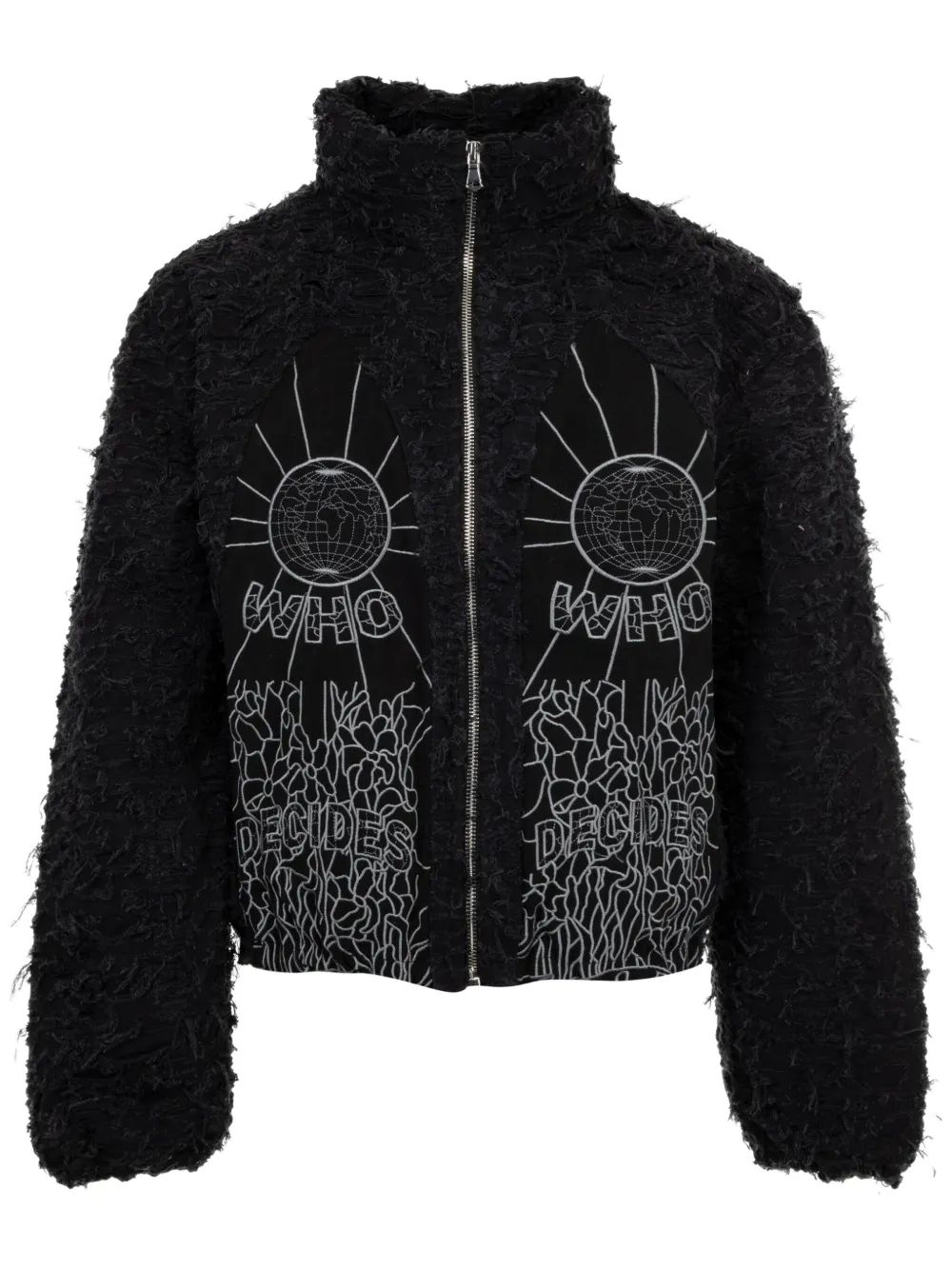 Who Decides War Husk down jacket - Black