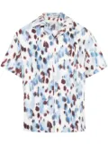 Lanvin abstract print shirt - Red