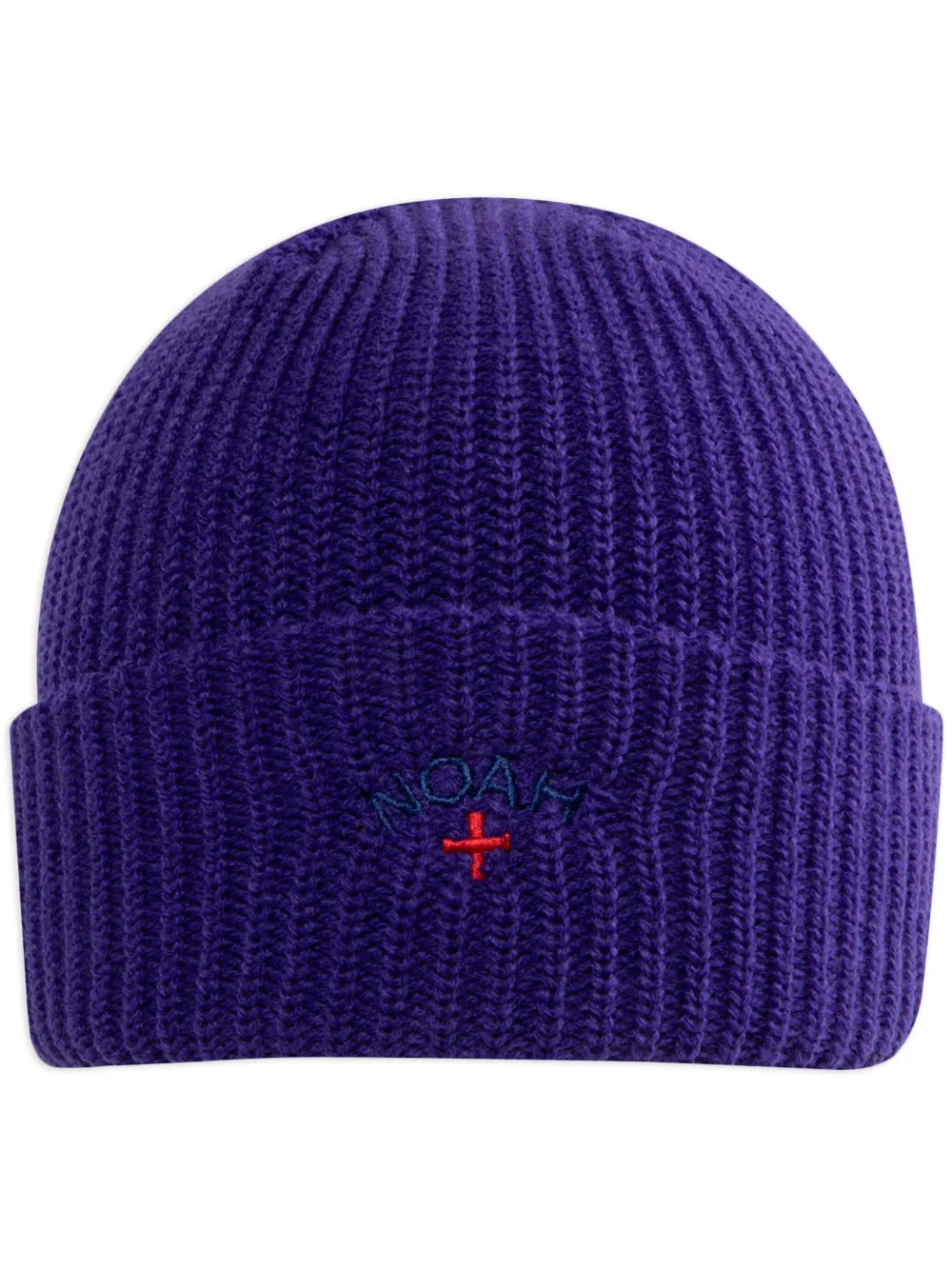 NOAH NY Core Logo Beanie | Purple | FARFETCH AE