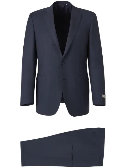 Canali checked two-piece suit