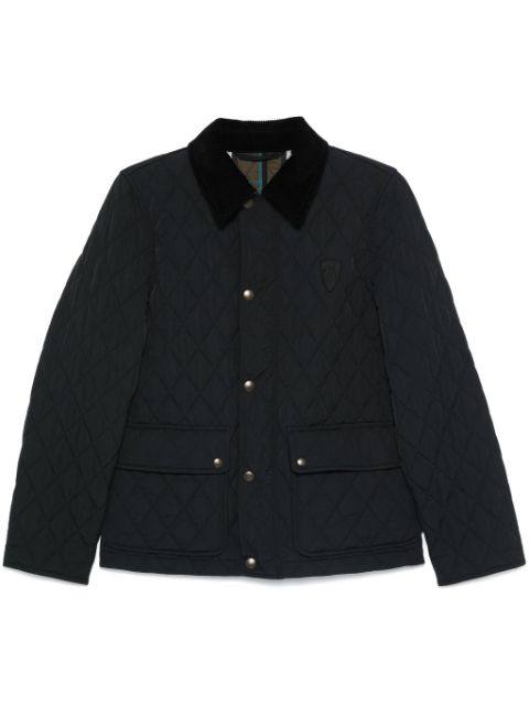 Burberry logo-embroidered jacket Women