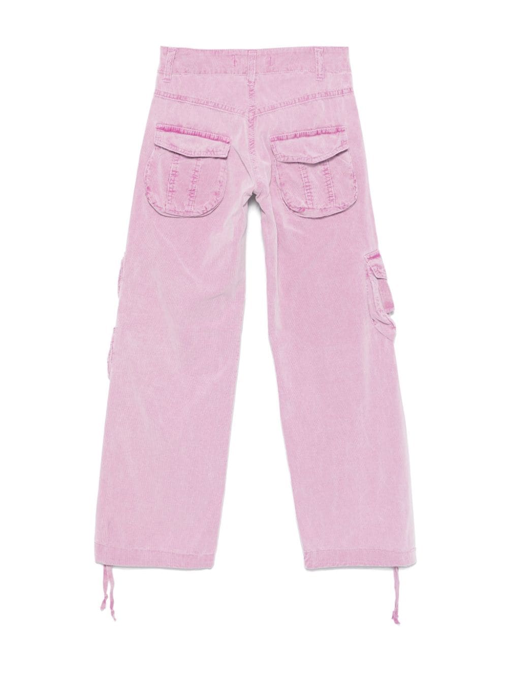 Miss Grant Kids Ribfluwelen broek - Roze