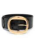 TOM FORD crocodile-embossed belt - Black