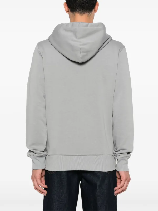 Versace Jeans Couture ロゴプリント コットン パーカー VERSACE JEANS COUTURE Logo-appliquéd cotton-fleece hoodie