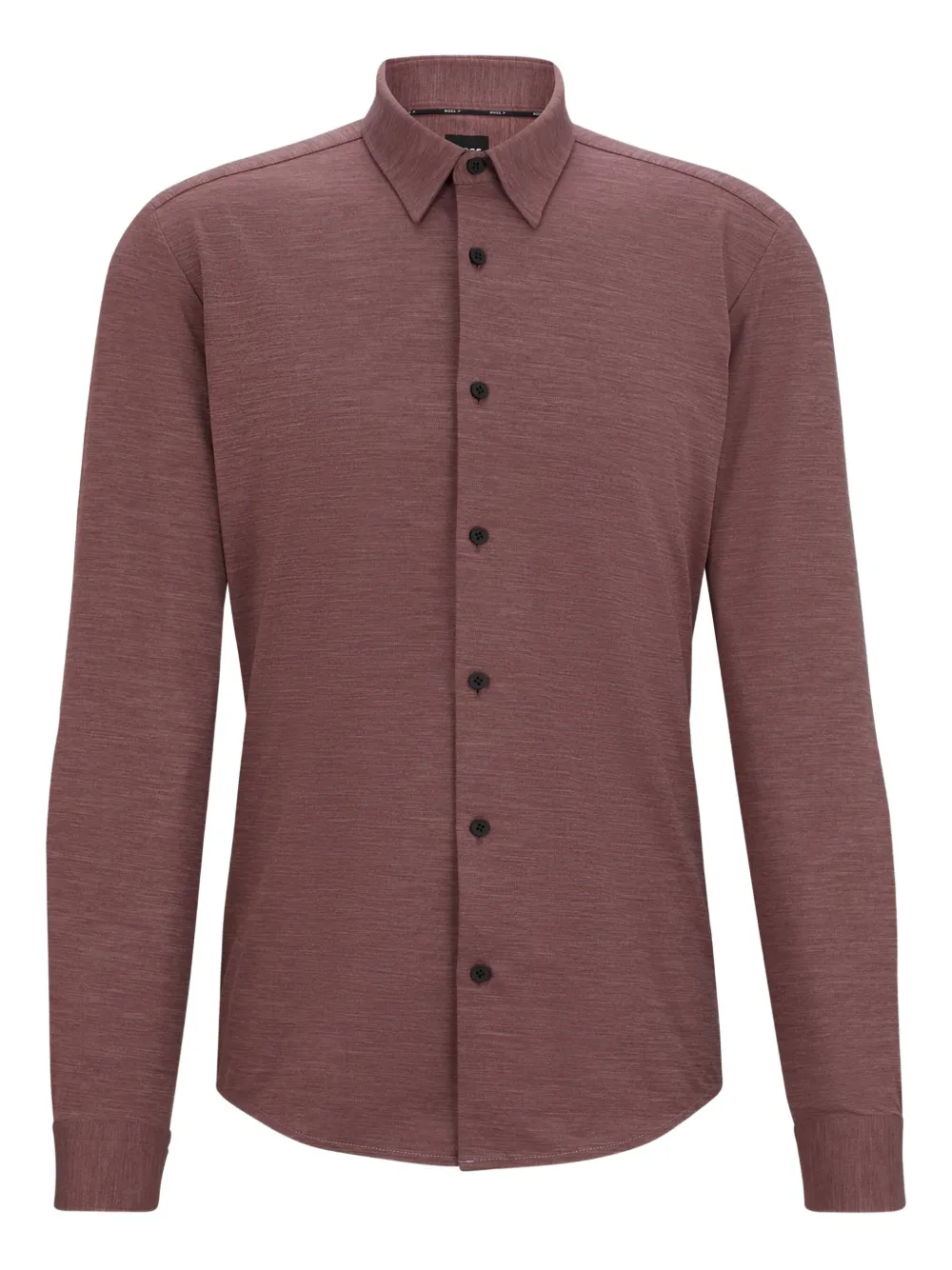 BOSS long-sleeve button-down shirt | Red | Image 1