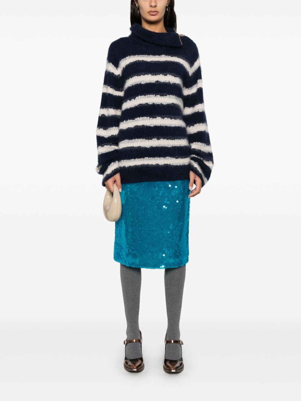 Dorothee Schumacher striped sweater - Blue