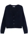 Dorothee Schumacher brushed cardigan - Blue