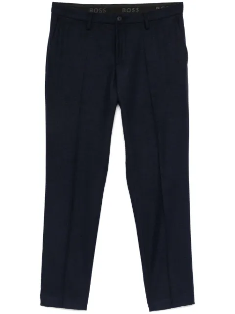 BOSS Calça flanelada