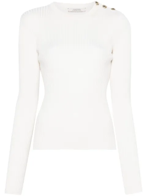 Dorothee Schumacher buttoned-shoulder sweater