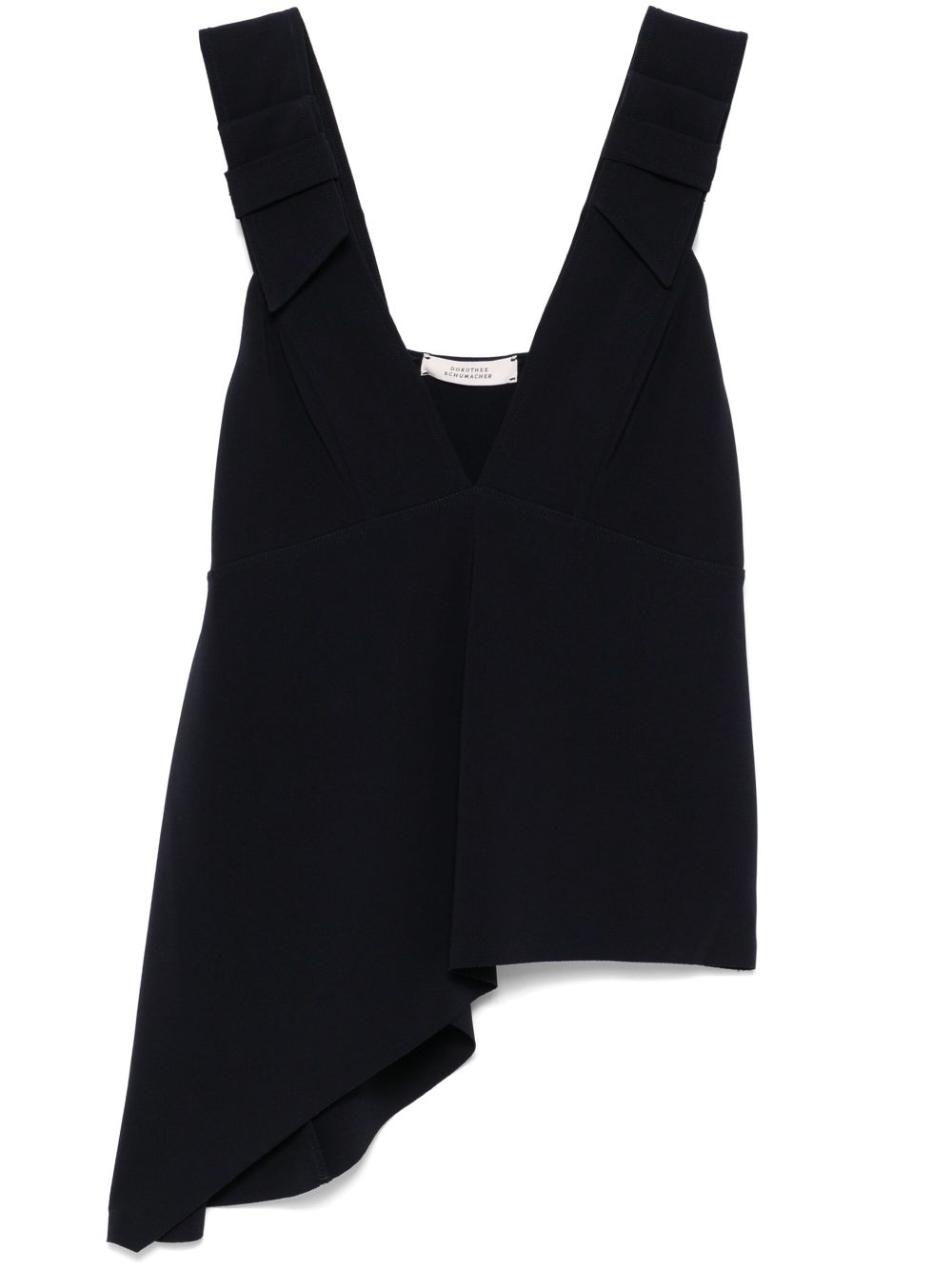 Dorothee Schumacher Tanktop met V-hals Blauw