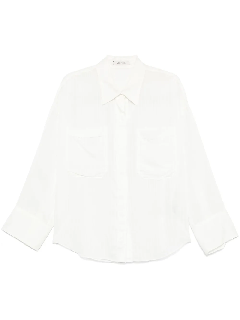 Dorothee Schumacher Gestreept blouse Wit