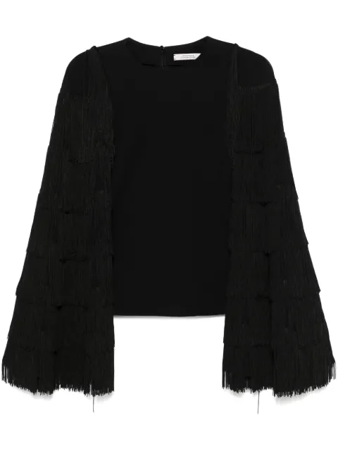 Dorothee Schumacher fringed-detailing blouse