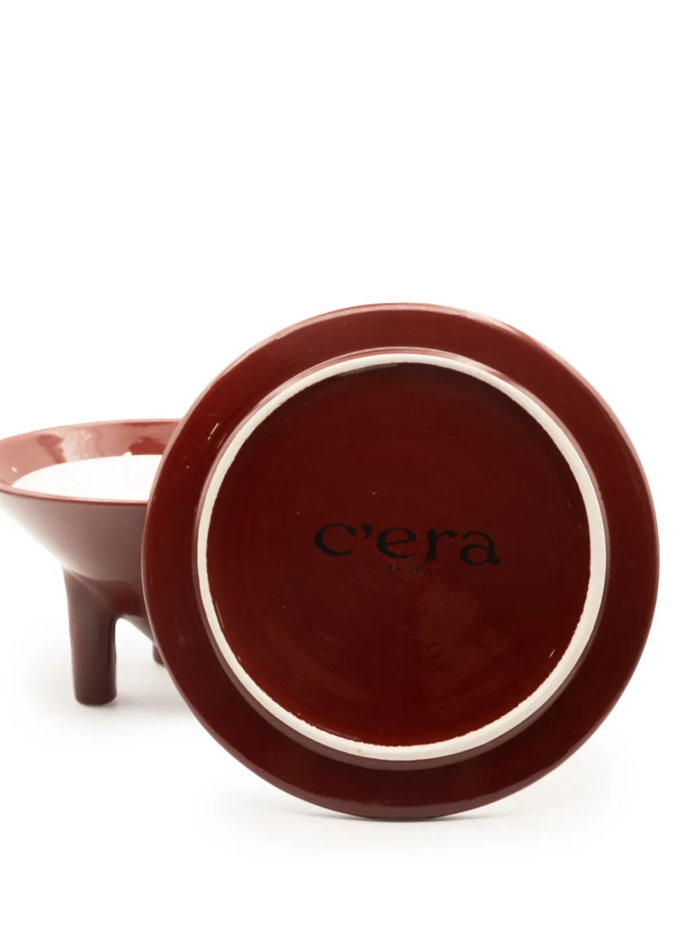 C'era Fragrance Terra Drop geurkaars (18 cm x 23 cm) - Bruin