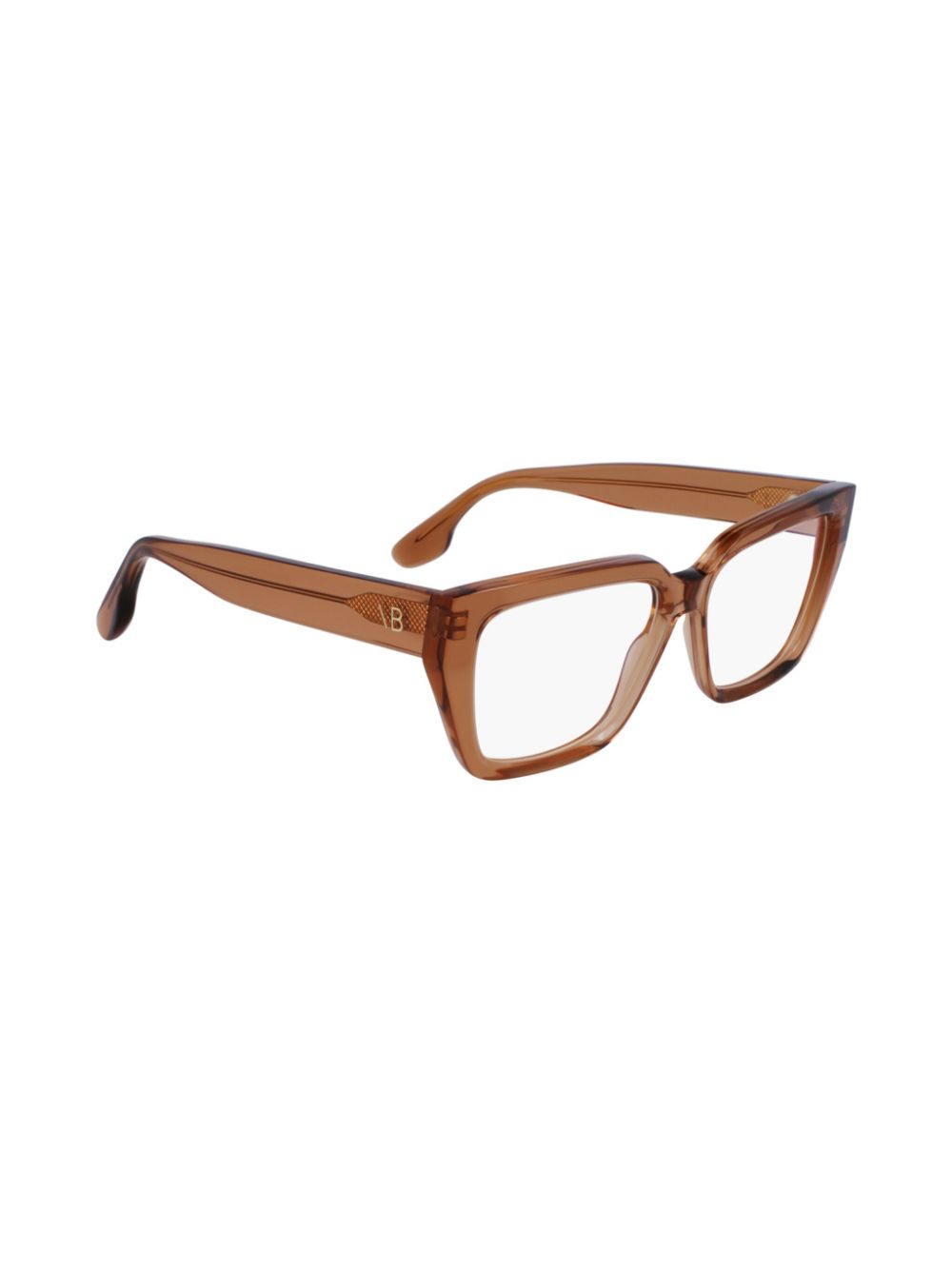 Victoria Beckham Eyewear Bril met vierkant montuur - Bruin