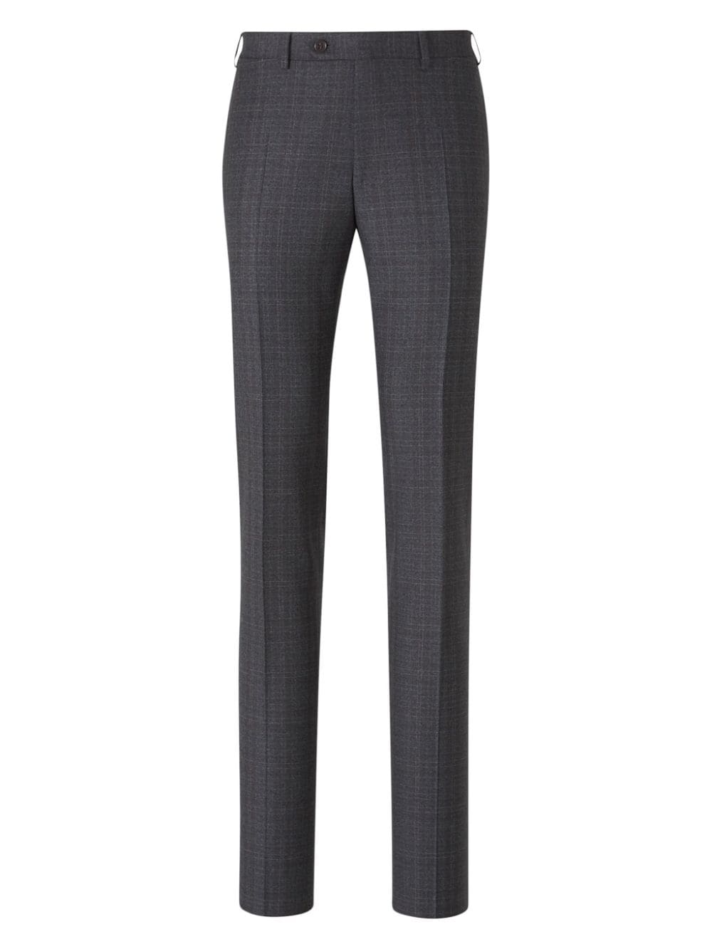 Shop Canali Checked Two-piece Suit In Grey