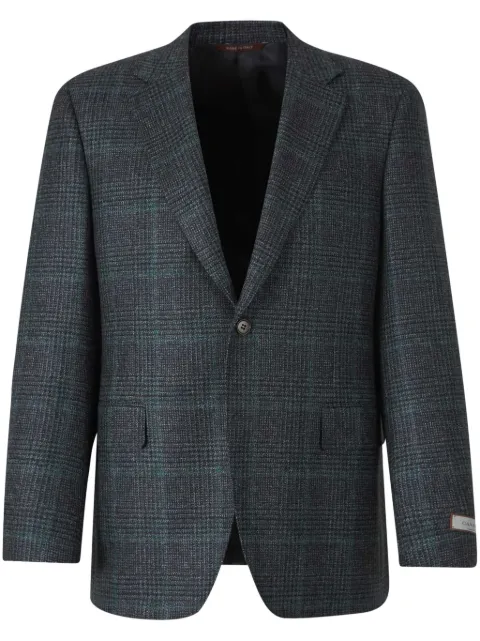 Canali checked blazer 