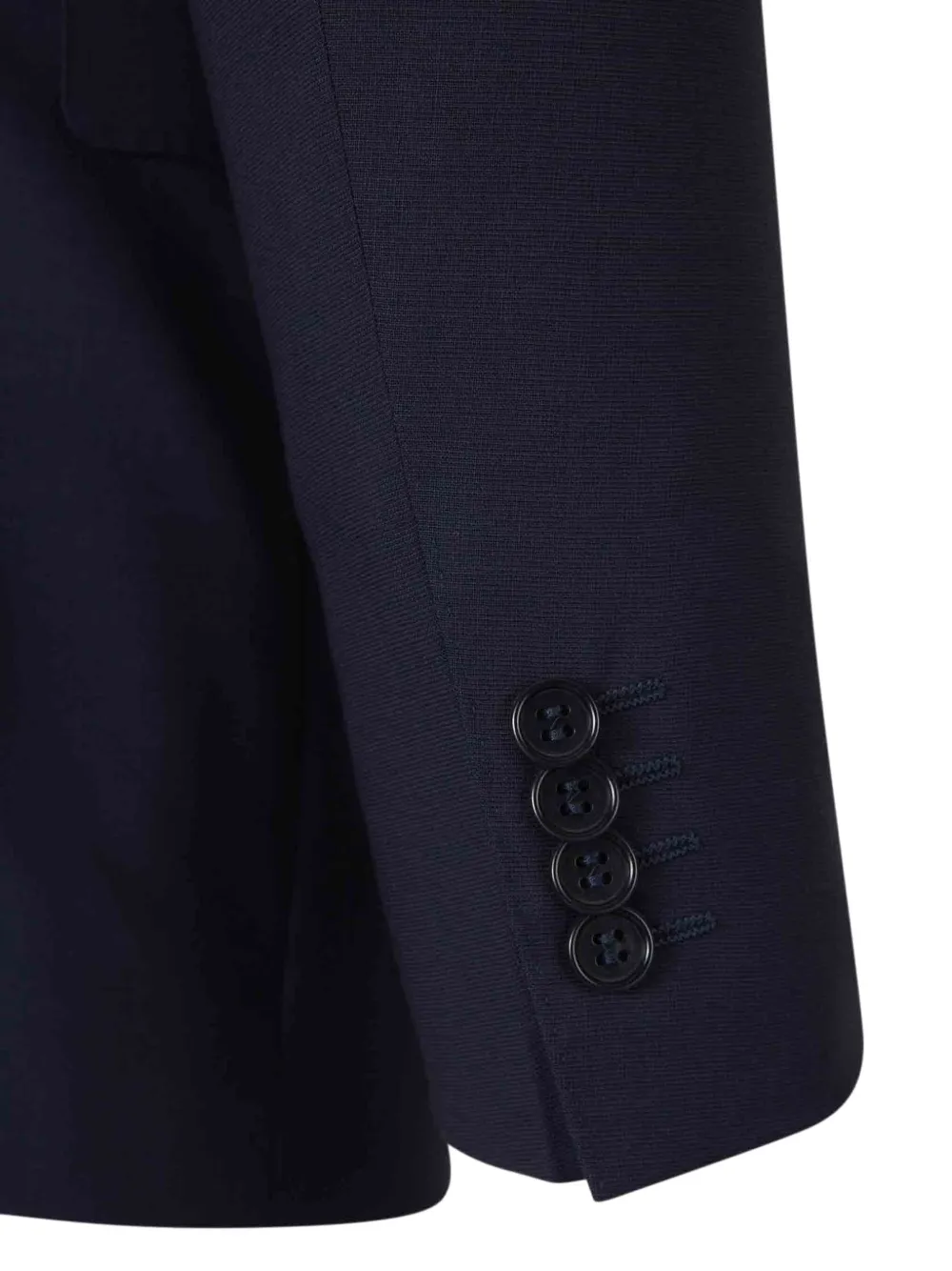 Canali Blazer met enkele rij knopen Blauw
