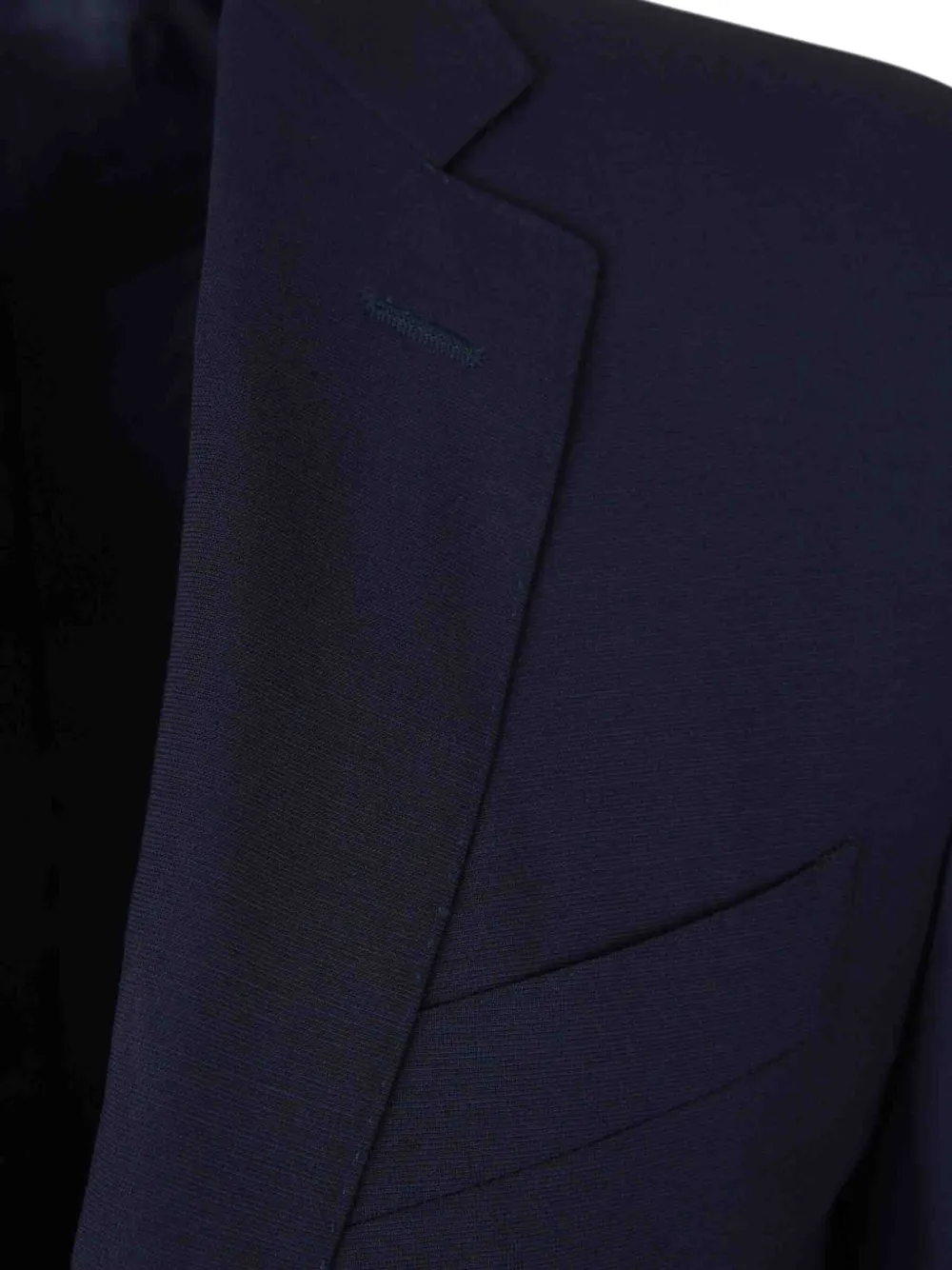 Canali Blazer met enkele rij knopen Blauw