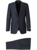 Canali wool suit - Blue