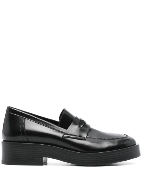 Casadei logo-plaque loafers