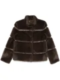 TWINSET faux-fur jacket - Brown