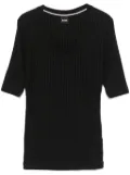 BOSS ribbed T-shirt - Black