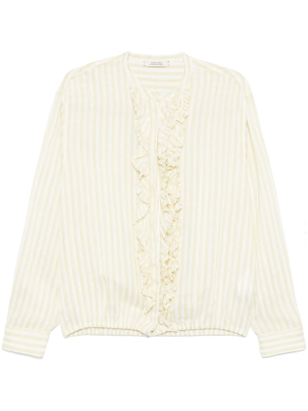 Dorothee Schumacher Gestreept blouse Geel