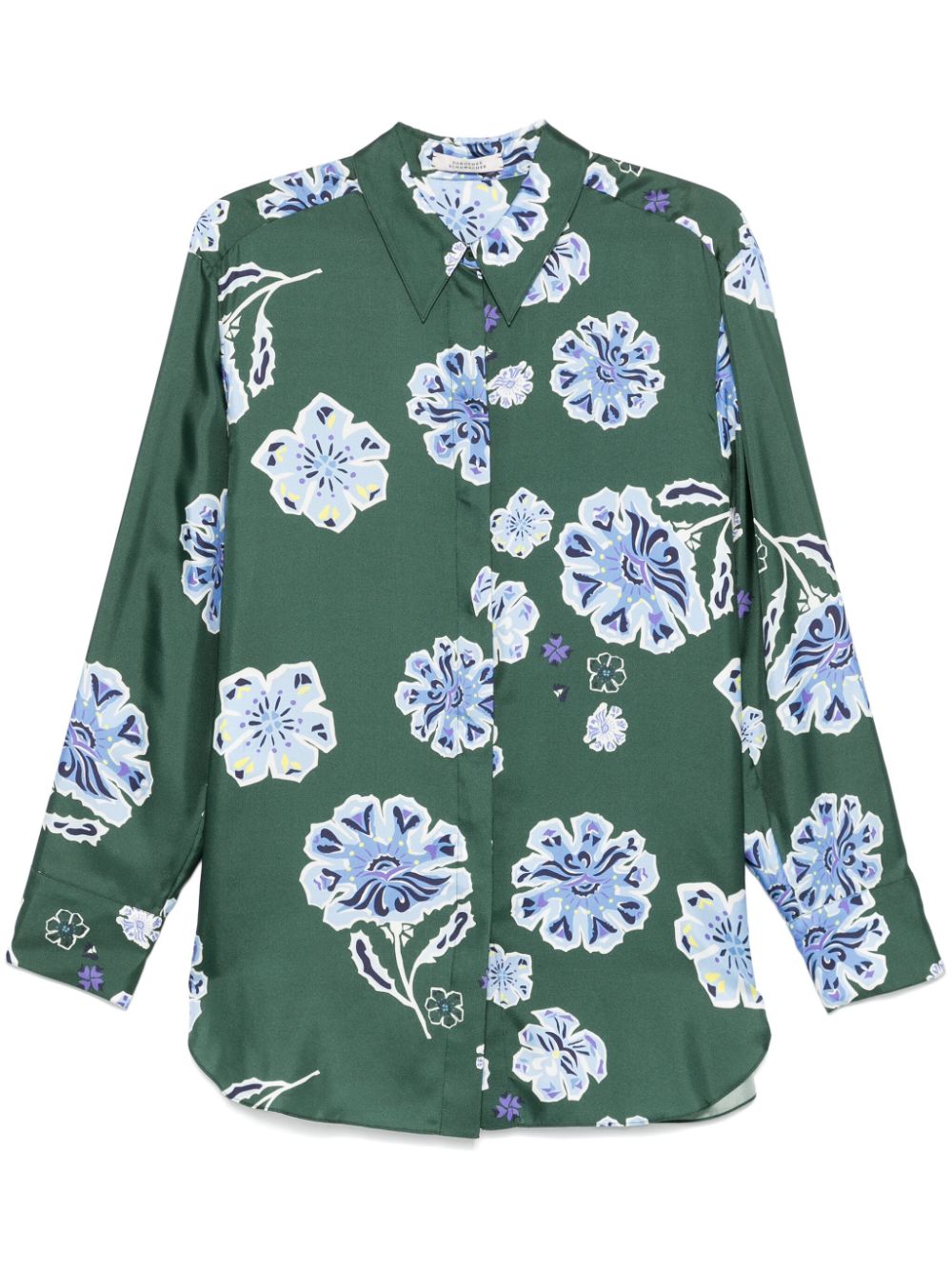 Dorothee Schumacher Blouse met bloemenprint Groen