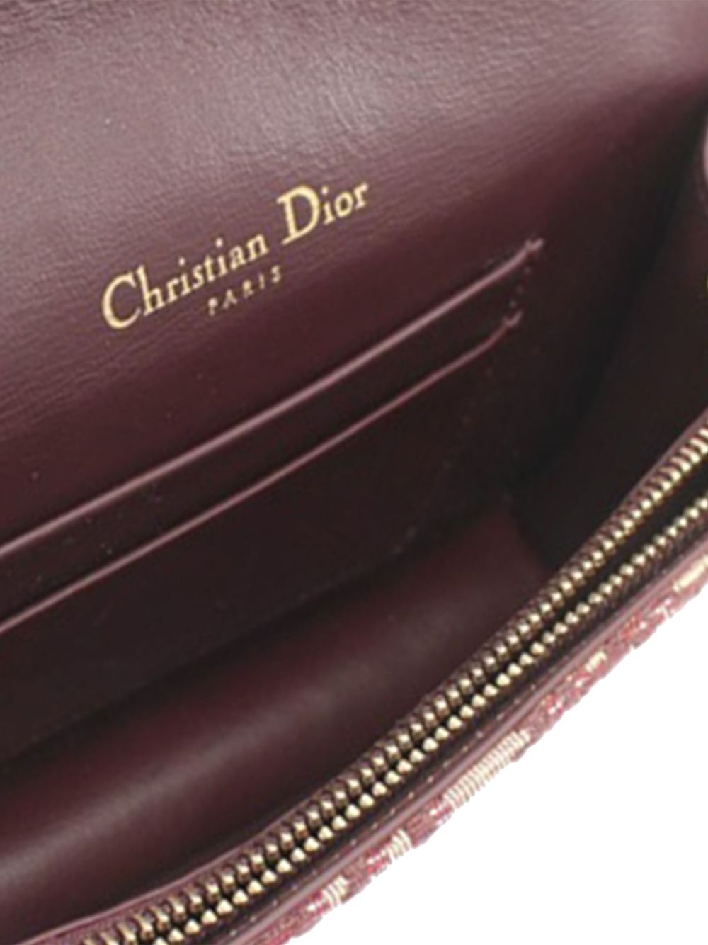 Christian Dior Pre-Owned 1990-2023 Oblique Canvas Saddle belt bag - Rood