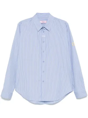 Gucci ストライプ シャツ | ブルー | FARFETCH JP