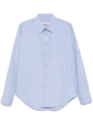 Martine Rose ストライプ シャツ | ブルー | FARFETCH JP