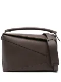 LOEWE large Puzzle tote bag - Brown