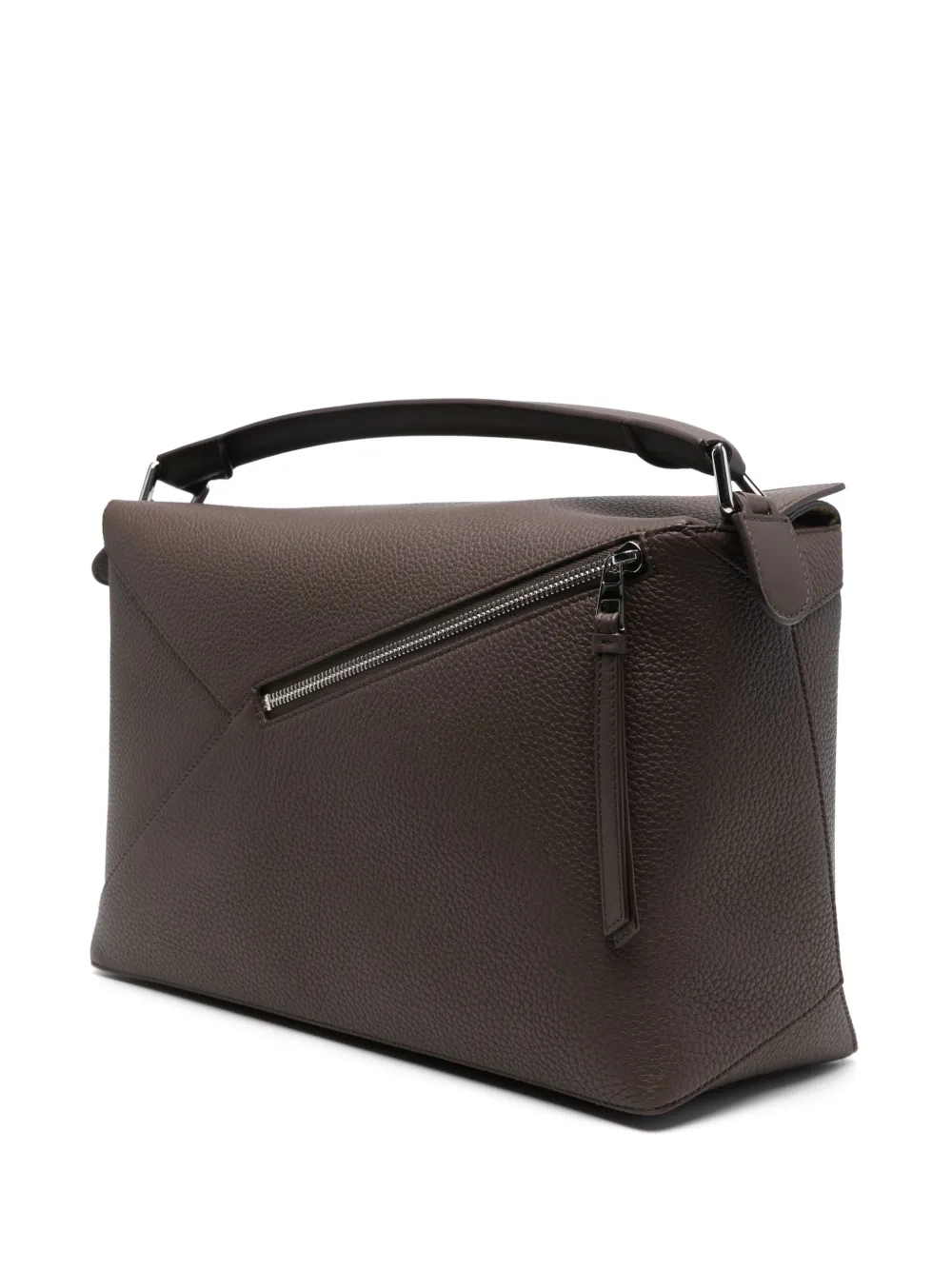 LOEWE Puzzle Edge grote shopper Bruin