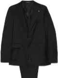 Tagliatore pinstripe-pattern single-breasted suit - Grey