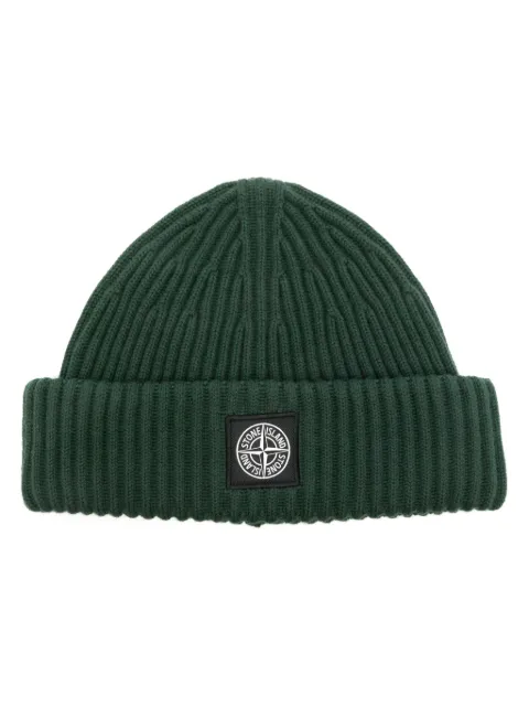 Stone Island Compass-patch beanie