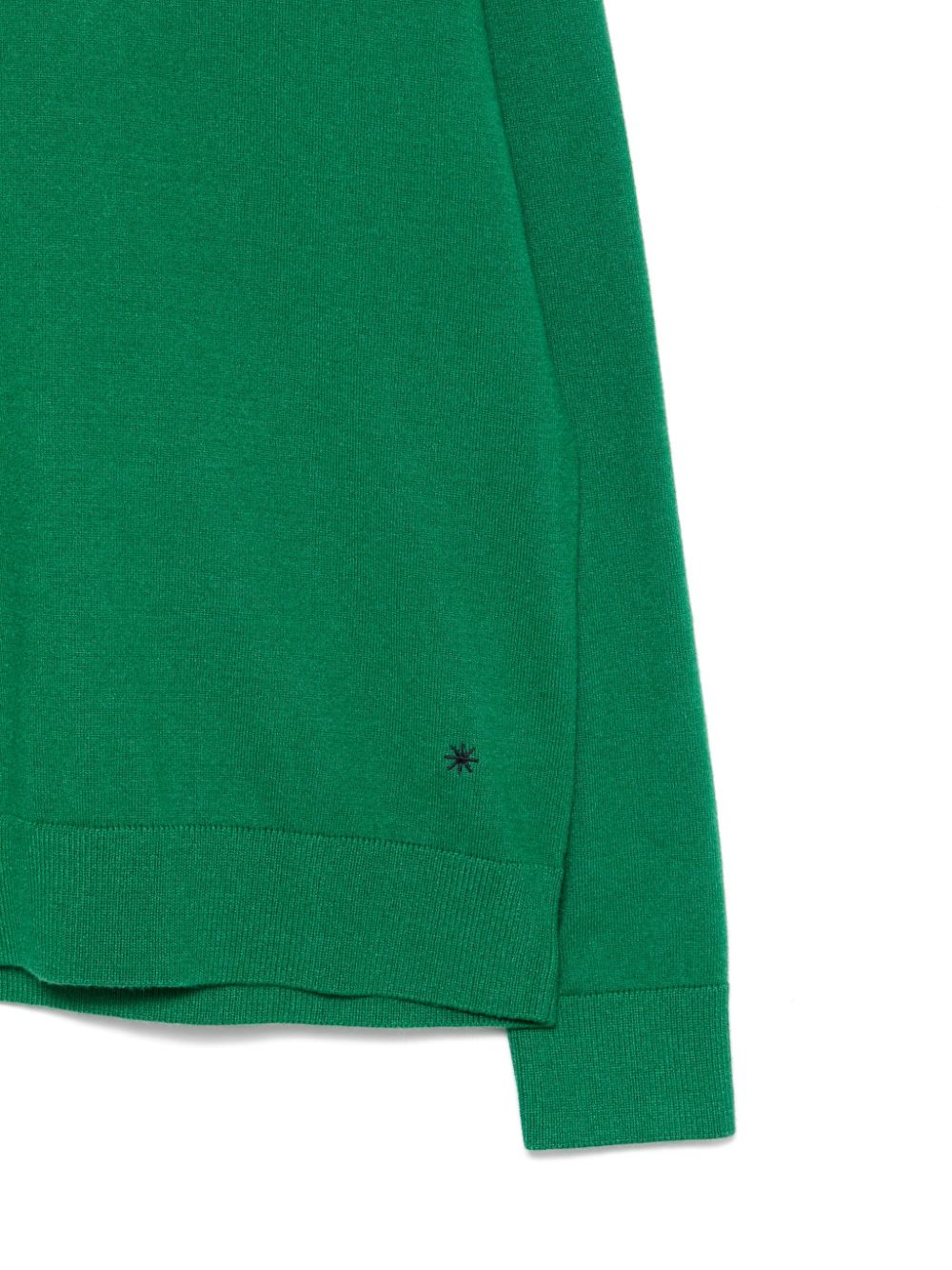 Shop Manuel Ritz Ribbed-knit Sweater In Green