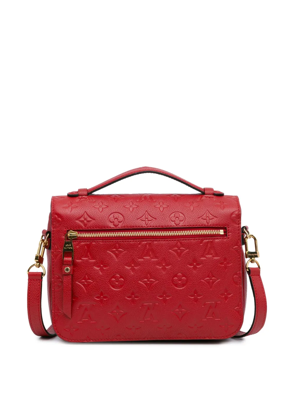 Louis Vuitton Pre-Owned 2017 Monogram Empreinte Pochette Metis satchel - Rood
