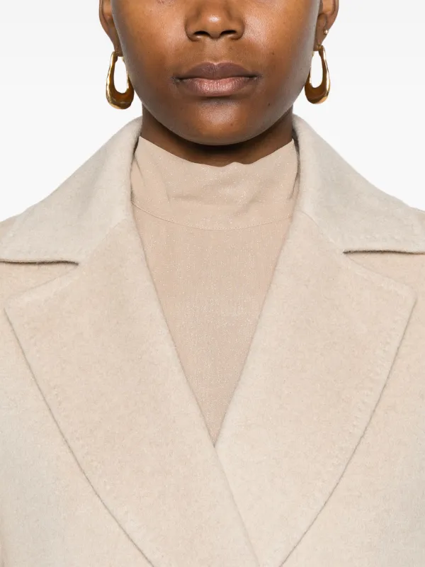 Peserico カシミア コート | ニュートラル | FARFETCH JP