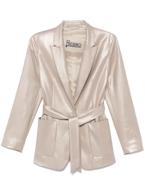 Herno lamé blazer
