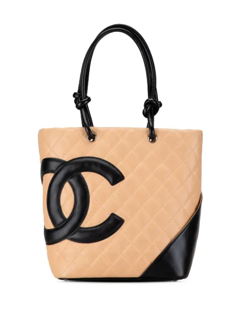 CHANEL Pre-Owned 2003-2004 Medium Cambon Ligne tote bag